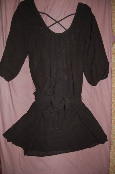 Черна туника/къса рокля с гол гръб DSC_5305.JPG Big
