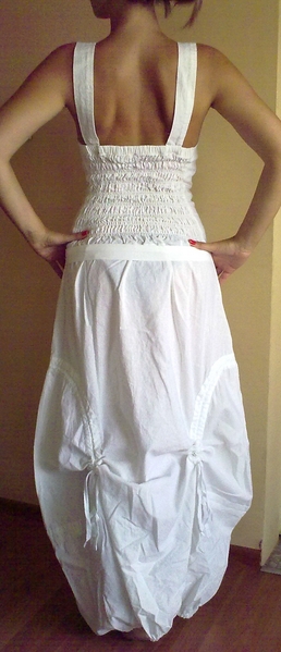 Дълга бяла ленена рокля Miss Sixty,S,M Milaa_11072011248.jpg Big