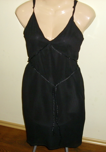 Черна рокля от шифон с подплата sweets_DSCI0056_2.jpg Big