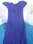 плетена лилава рокля с лъскави нишки за сезона S20100021.JPG