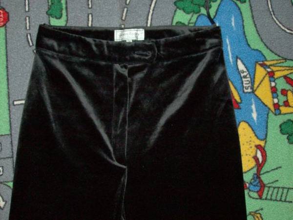 страхотен черен плюшен панталон Gianni Rodini HPIM1101.JPG Big