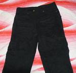 Плътен панталон 7/8 в черно - разменям, P1110473.JPG