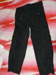 Плътен панталон 7/8 в черно - разменям, P1110479.JPG