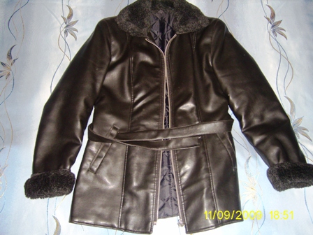 Дебело кожено палто №40, L р-р 279.JPG Big