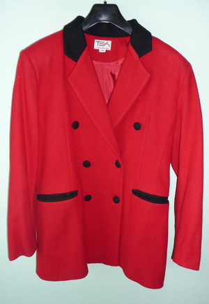 Двуредно вталено червено сако P10209291.JPG Big