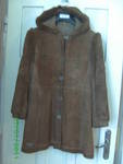 Палто от естествен велур с ръкави и качулка от косъм BILD0096.JPG