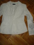 Бяло сако на Vero moda с бродерии DSC07584.JPG