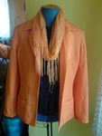 Свежо сако в оранжево с ризка и шал. toni69_DSC06068_Custom_.JPG