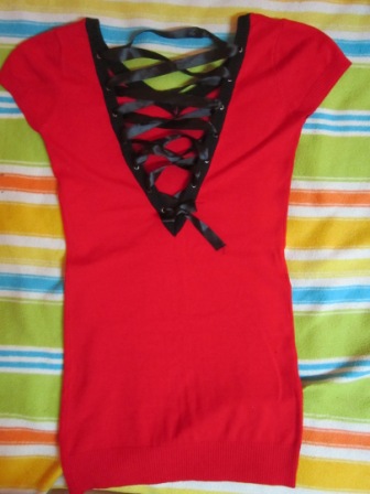 червена блузка с къс ръкав CK_IMG_3773.JPG Big