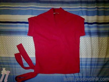 Ярко червена риза "Прегърни ме"на MANGO Mразмер с пощата img_1_large7.jpg Big