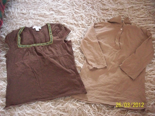 2 кафеви блузи за пролет-лято М-Л lora03_100_5961.JPG Big