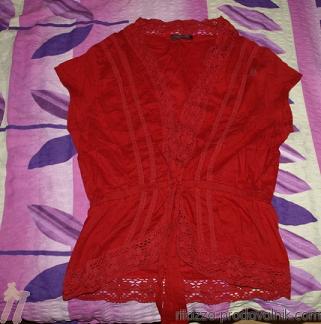 червена дамска риза с къс ръкав sulti58_img_1_large.jpg Big