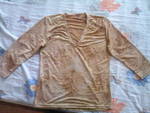 Лежерна блуза с 3/4 ръкав в кафяви тонове SP_A03471.jpg