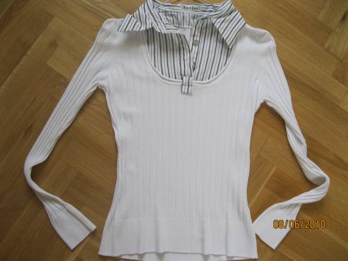 Интересна нова бяла блуза - риза Martin_021.jpg Big