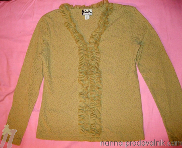Красива маркова дантелена блузка в бежов цвят L/XL - 8лв. Nanna_img_1_large6.jpg Big