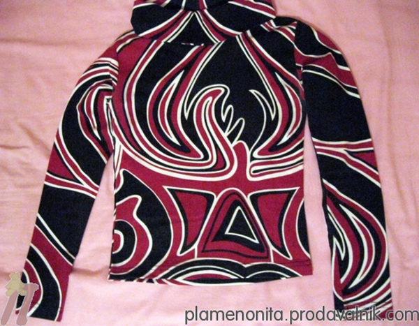 Блузка в червено черно-сиво и бяло М - 9лв. Plamenonita_img_1_large6.jpg Big