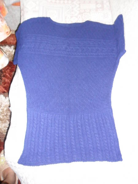 синя плетена туника с прилеп ръкав SAM_1003.JPG Big