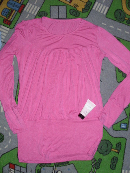 Розова блуза/туника с подарък megatony_DSCI1532.JPG Big