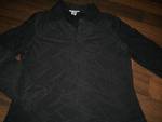 Черна блуза, релефна, еластична , "М", "Kathy Ireland" CIMG9630.JPG