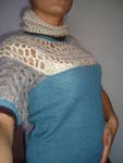 Уникална бутикова блуза/пуловер с къс ръкав DSC069401.JPG
