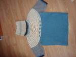 Уникална бутикова блуза/пуловер с къс ръкав DSC069481.JPG