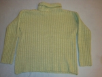 Зелен пуловер с висока яка Misado_DSC07221.JPG