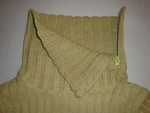 Удобен зелен пуловер с поло яка и цип Misado_DSC07280.JPG