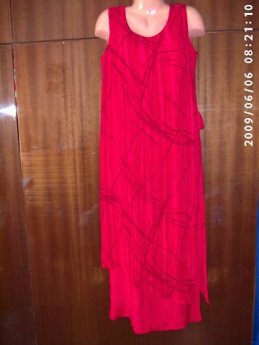 Червена рокля на две нива S/M/L 0031.jpg Big