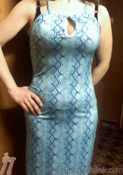 Нова секси маркова змийска рокля в тюркоазен цвят M - 23лв. Nanna_img_1_large4.jpg Big