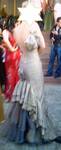 НОВА ЦЕНА - 210лв.!!!  Продавам абитуриентска рокля - уникат, в комплект със сако и чантичка PICT0239.jpg