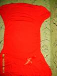 червена рокля или туника по етикет  made in ITALY S5004642.JPG