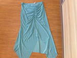 Официална пола с цвят на сапфир подарък потник на флорални мотиви S7006827.JPG