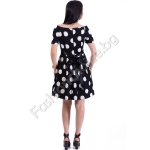 Разкошна черна рокля на бели точки с голи рамене fashionchoic_Fashion_Choice-3581_copy.jpg