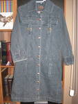 Оригинална дънкова рокля с ниска талия, 3/4 ръкави и колан YO JAPAN! размер UK12 img_22861.jpg