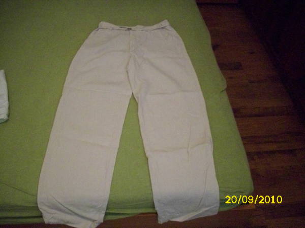Ленен бял,леко кремав панталон. DSCI0686.JPG Big