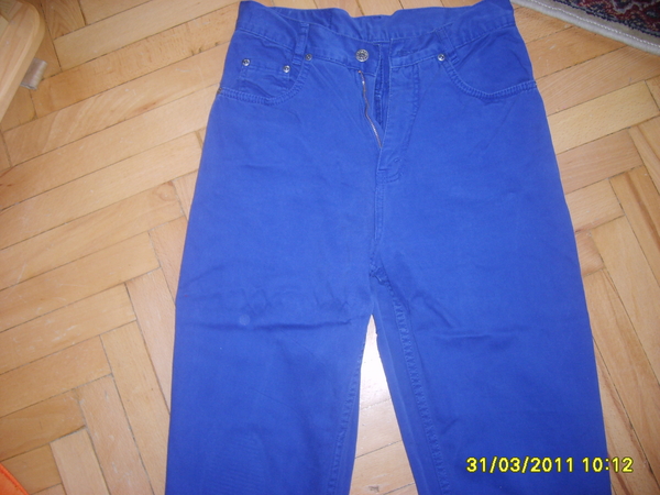 панталон в турско синьо тип дънки р-р L milena_S6005097.JPG Big