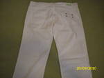 Страхотен бял панталон D&G-размер L, памучен с ниска талия. DSCI0689.JPG