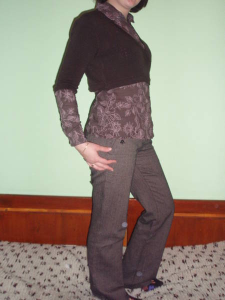 елегантен панталон и ризка за офис мама P3039560.JPG Big